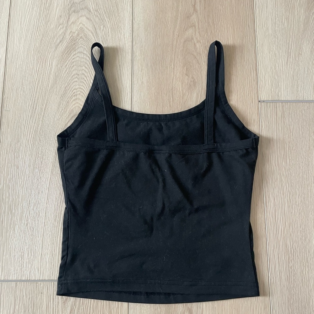 💫 black basic tank top - Picture 2 of 4